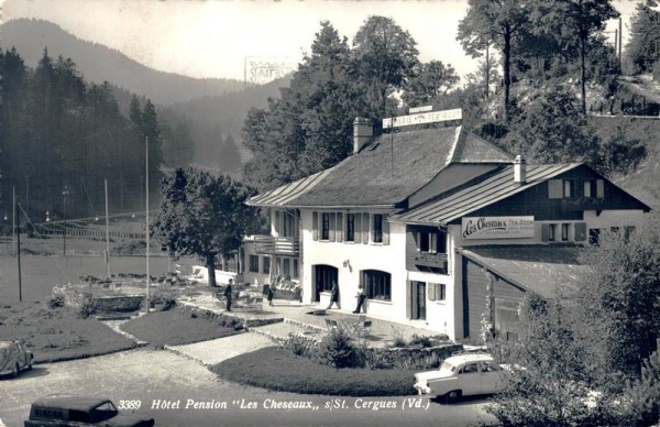 Hotel Pension "Les Cheseaux" s/St. Cergues Vorderseite