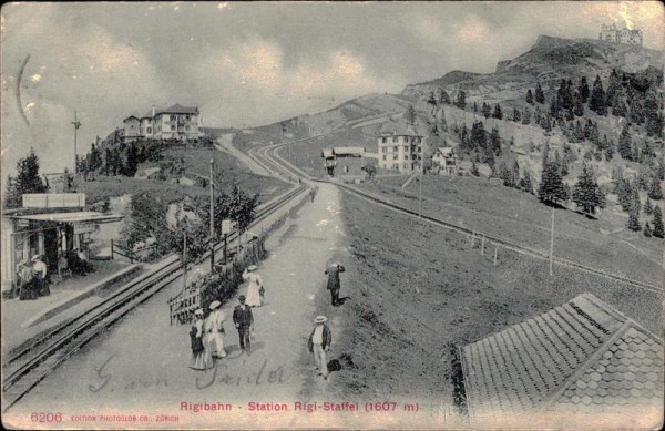 Rigi Staffel, Rigibahn Vorderseite