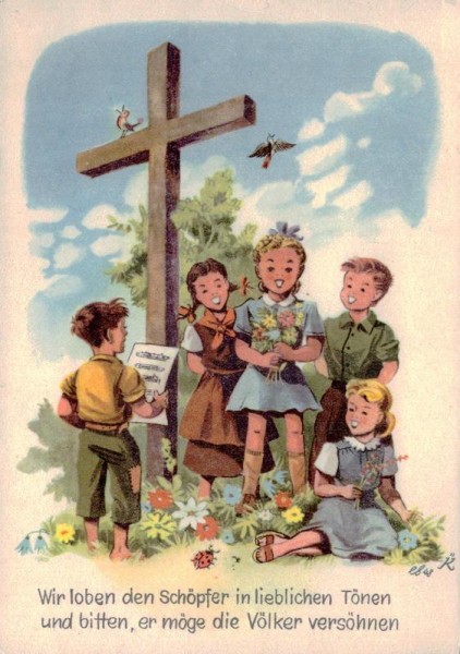 Aktion für das Weisstannental, Wir loben den Schöpfer in lieblichen Tönen .... Vorderseite