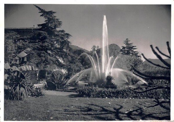 Lugano, Giardino pubblico Vorderseite