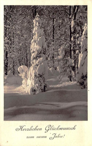 Neujahrestag Vorderseite