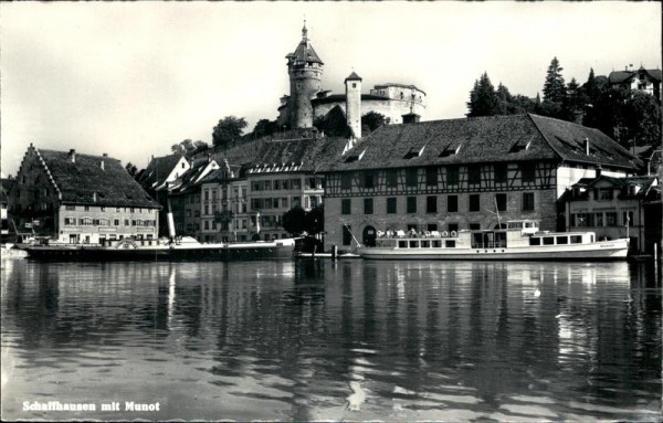 Schaffhausen mit Munot Vorderseite