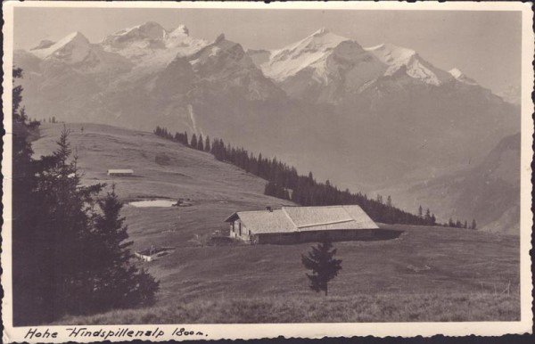 Hohe Windspillenalp Vorderseite