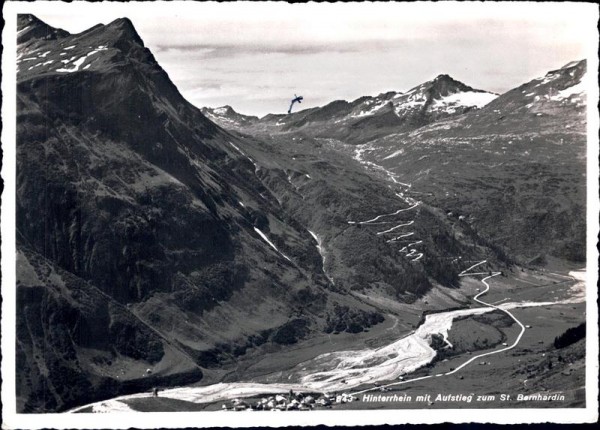 Hinterrhein mit Aufstieg zum St.Bernhardin Vorderseite