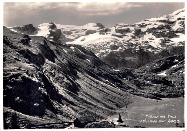 Trübsee mit Titlis (Aufstieg über Rotegg) Vorderseite