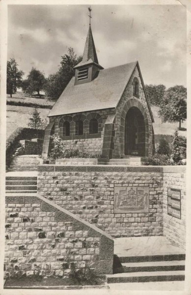 Küssnacht a.R., Gedächtniskapelle der Königin Astrid von Belgien. 1941 Vorderseite