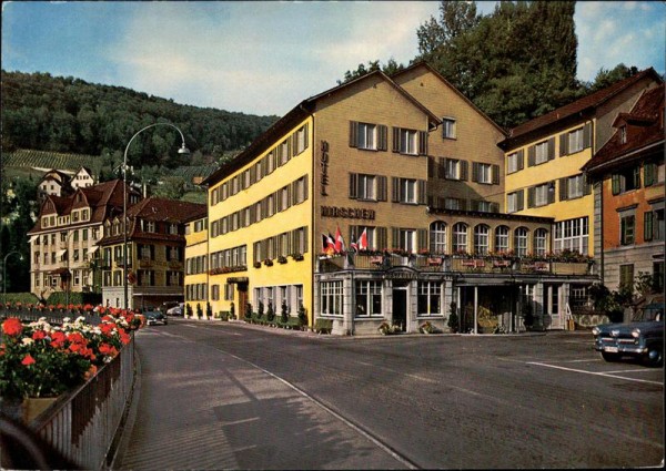 Bade- und Kurhotel Hirschen, Baden Vorderseite