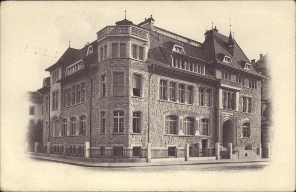 unbekanntes Gebäude, ev. Winterthur? Vorderseite