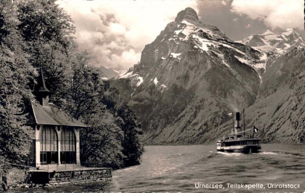 Urnersee, Tellskapelle, Urirotstock Vorderseite