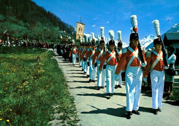 Grenadiere im Lötschental Vorderseite