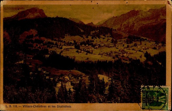 Villars-sur-Ollon et Les Diablerets Vorderseite