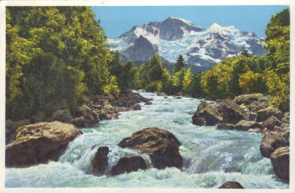 Weisse Lütschine und Jungfrau