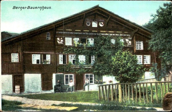 Berner Bauernhaus Vorderseite