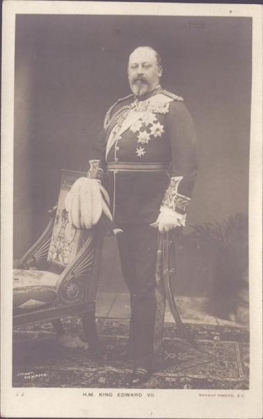 King Edward VII Vorderseite