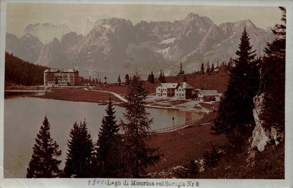 Lago di Misurina col Sorapis