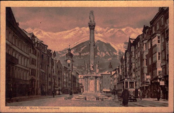 Innsbruck - Maria-Theresienstrasse Vorderseite