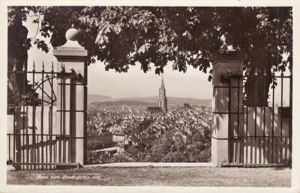 Bern vom Rosengarten aus