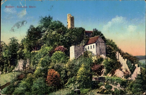 Baden, Schloss Stein Vorderseite