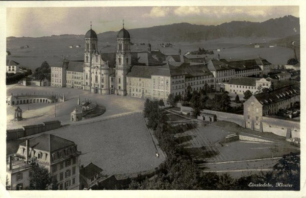 Kloster Einsiedeln Vorderseite