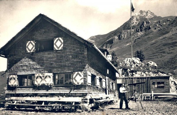 Engelberg, Brunnihütte Vorderseite