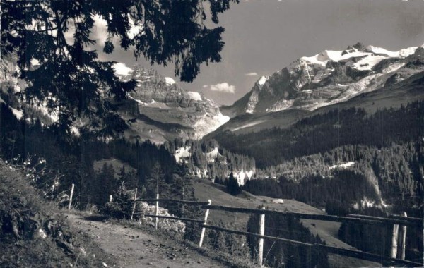 Alpgasse Gornern, Kiental, Gspaltenhorn, Gamchilücke, Blümlisalp Vorderseite