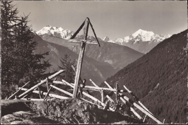 Kreuz am Weg Riederalp-Bettmeralp