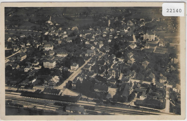 Flieger-Postkarte Herzogenbuchsee 1925