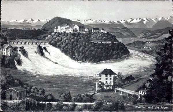 Rheinfall Vorderseite