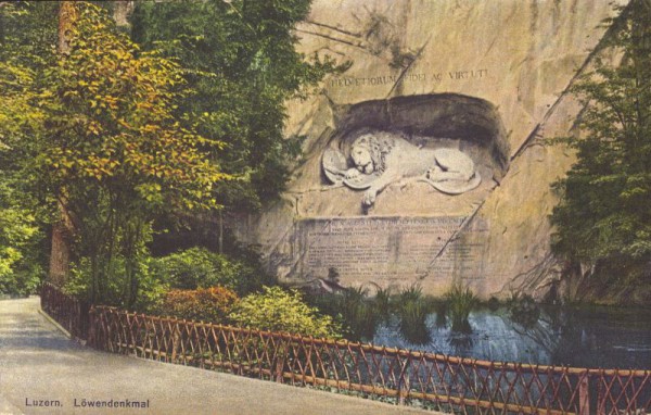 Löwendenkmal Luzern