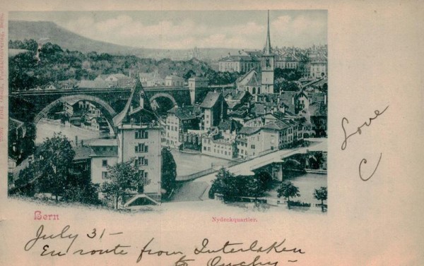 Bern, Nydeckquartier Vorderseite