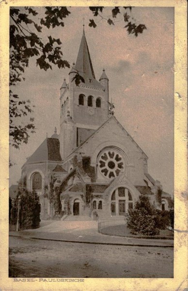 Pauluskirche, Basel Vorderseite
