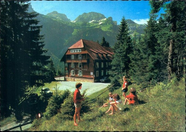 Grabs gegen Faulfirstgruppe, Kurhaus Voralp am Voralpsee Vorderseite