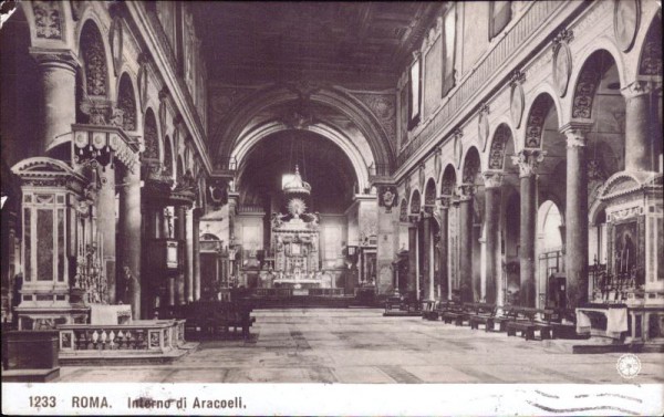 Roma - Interno di Aracoeli