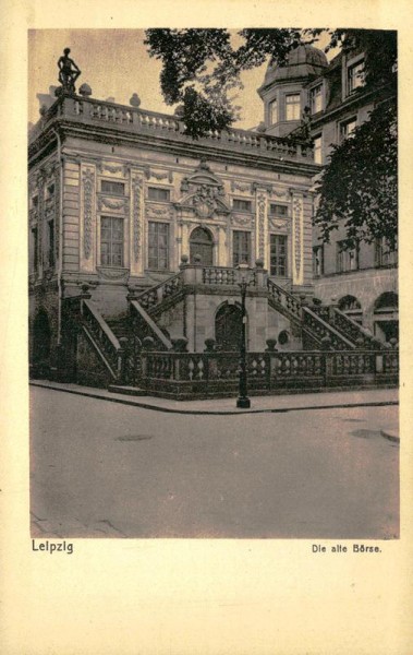 Leipzig - Die alte Börse Vorderseite