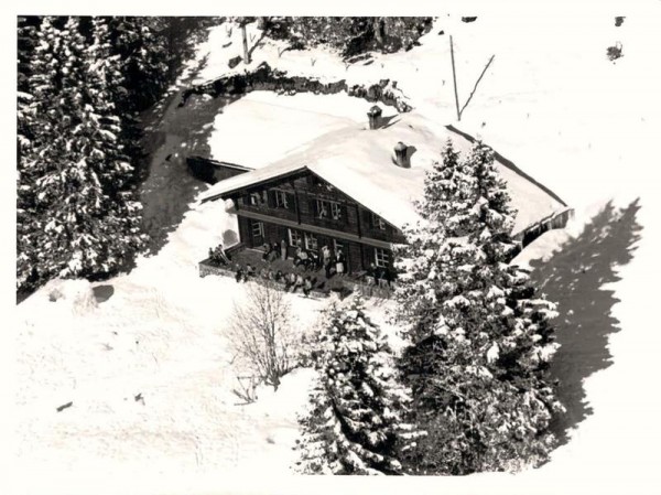 8784 Braunwald, Berghaus Wettstein, Gross-Sytenstrasse 15 Vorderseite