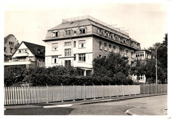 Zürich, Mutter- und Säuglingsheim "Inselhof" Vorderseite