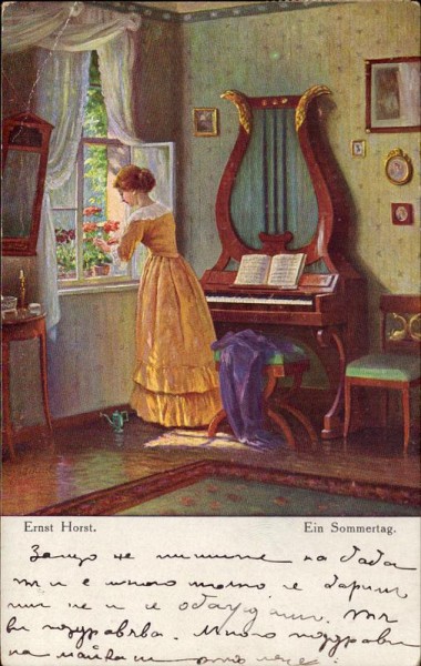 Ernst Horst, Ein Sommertag Vorderseite