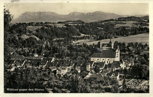 Willisau gegen den Pilatus Vorderseite