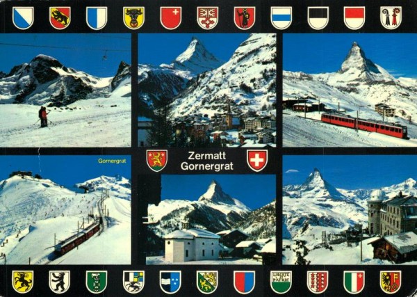Gornergrat, Zermatt Vorderseite