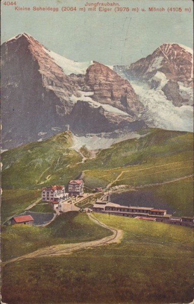 Kleine Scheidegg mit Eiger und Mönch