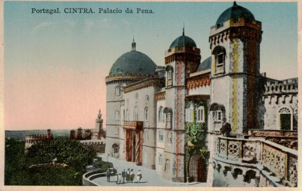 Portugal, Cintra, Palacio da Pena Vorderseite