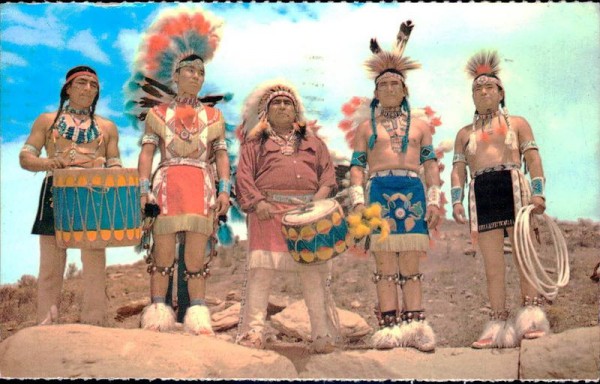 Indianerstamm in New Mexiko Vorderseite