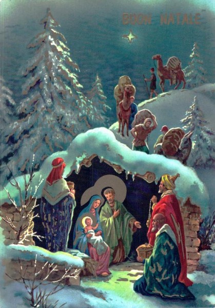 Buon Natale Vorderseite