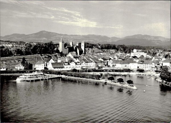 Rapperswil, Flugaufnahme Vorderseite