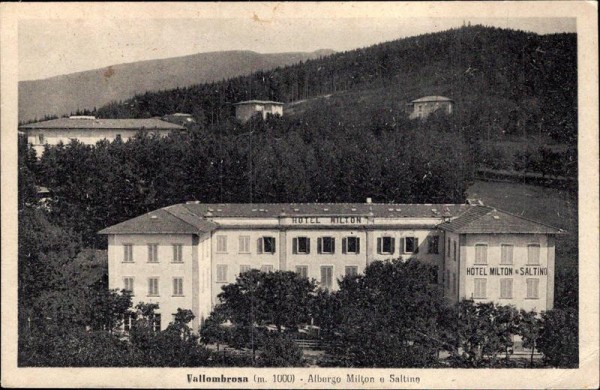 Vallombrosa, Hotel Milton e Saltine Vorderseite