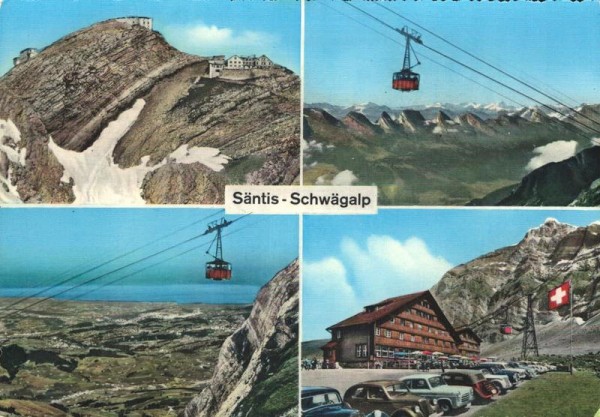 Säntis, Schwägalp Vorderseite