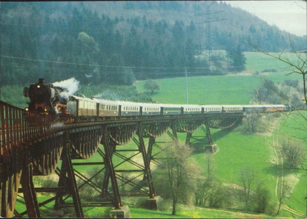 Orient Express, unterwegs im Wutachtal Vorderseite