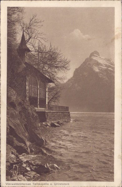 Vierwaldstättersee Tellskapelle und Urirotstock