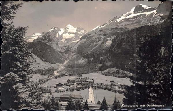 Kandersteg mit Oeschinental Vorderseite