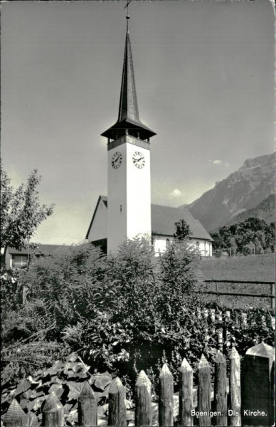 Boenigen, die Kirche Vorderseite
